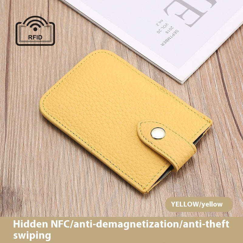 Porte-cartes portable ultra-mince à tiroir empilable