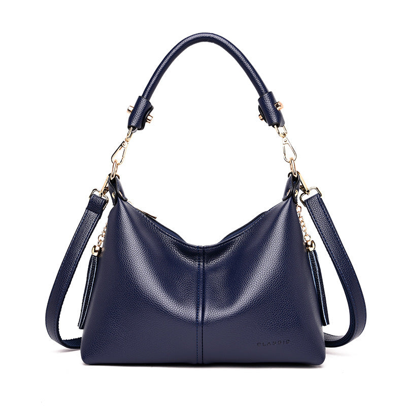 Soft Leather All-match Trendy Shoulder Bag