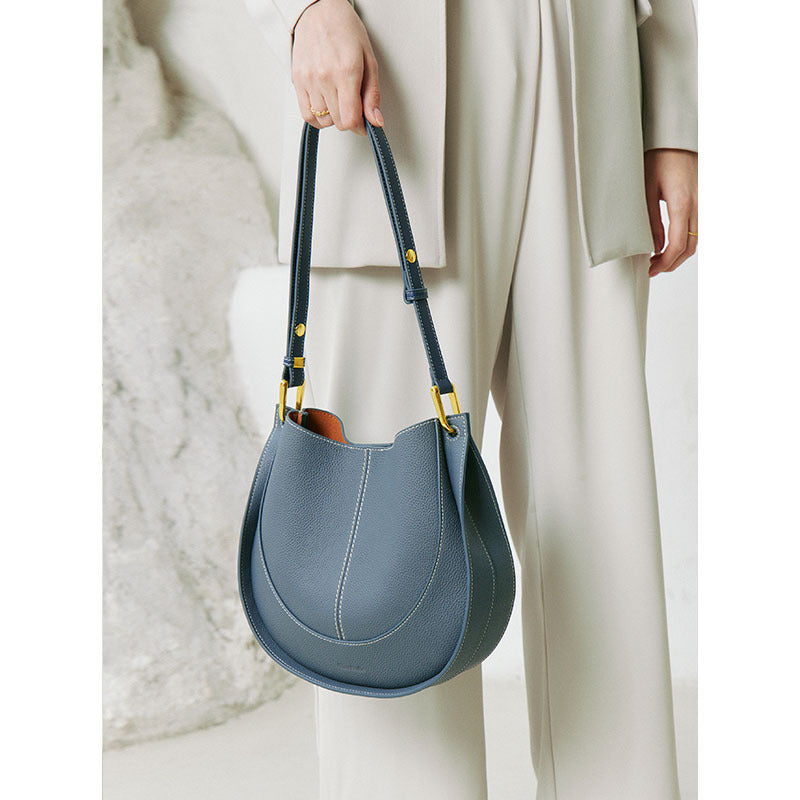 Niche Luxury Leather Shoulder Bag - Nomade Code