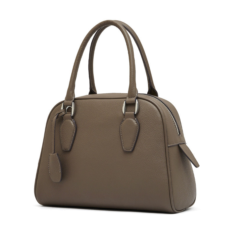 Leather Classic handle Bag