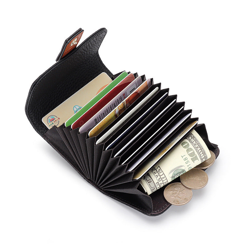 Porte-cartes en cuir