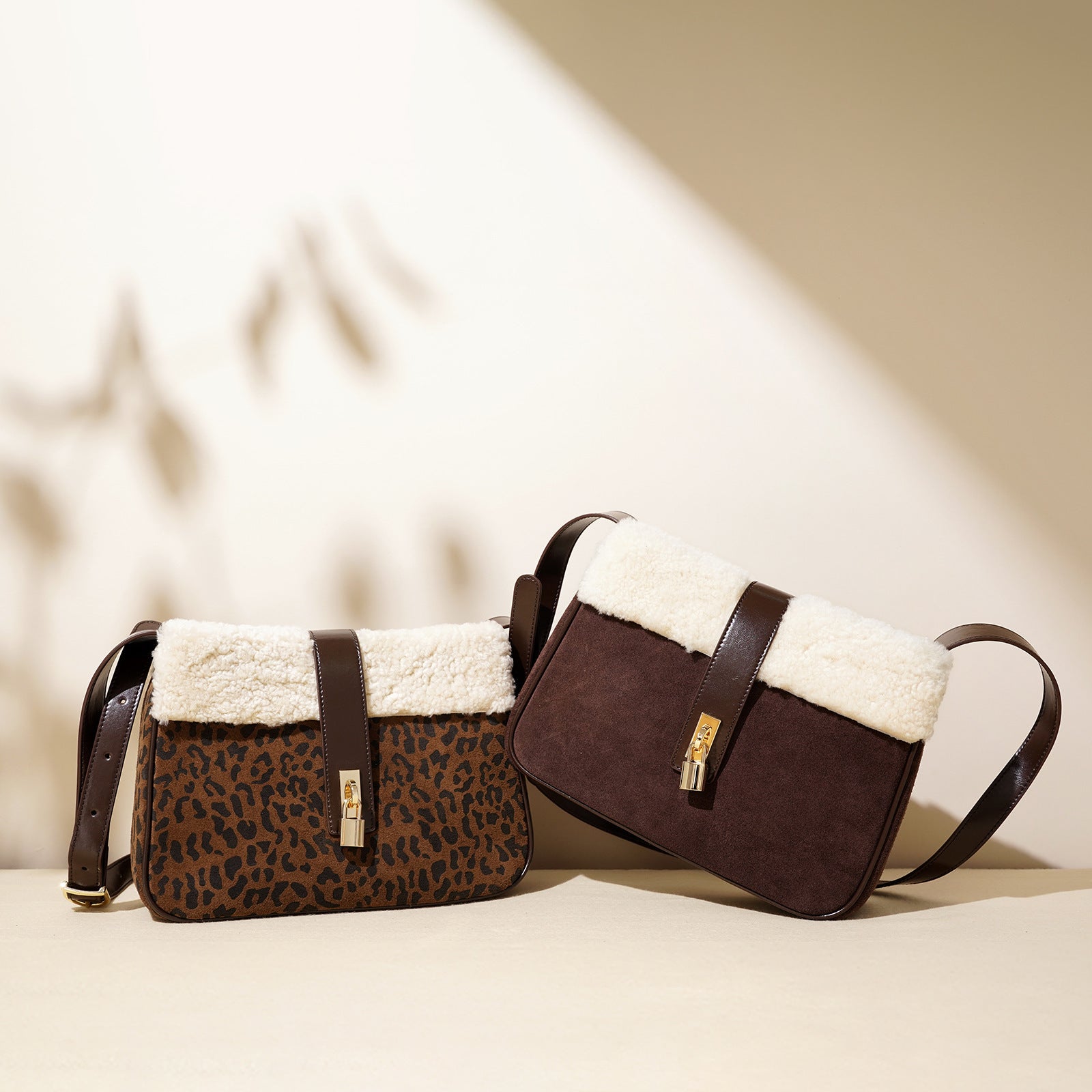 Small size  Leather Shoulder Bag