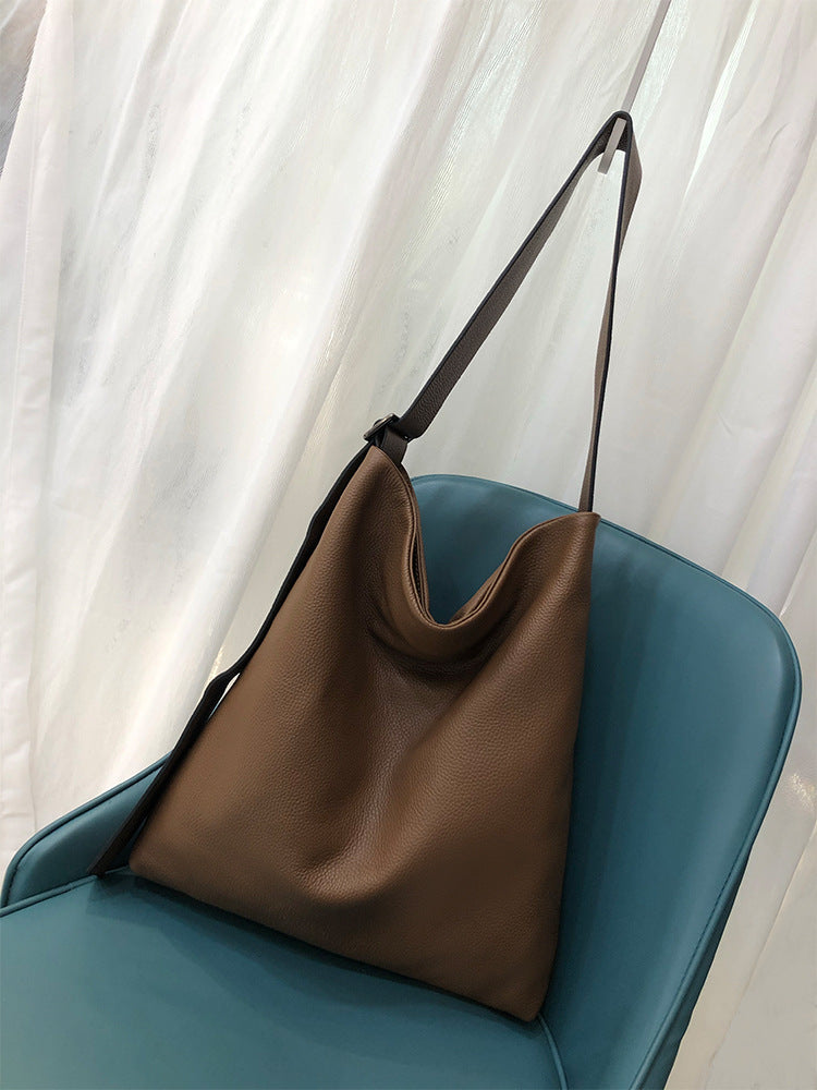 New Top Layer Cowhide Shoulder Bag