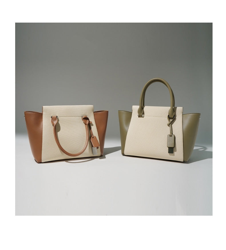 Large Capacity Cowhide Tote