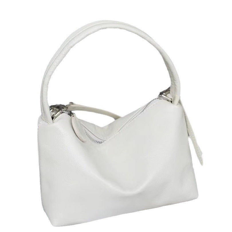 Korean Style Vintage Patent Leather Shoulder Bag