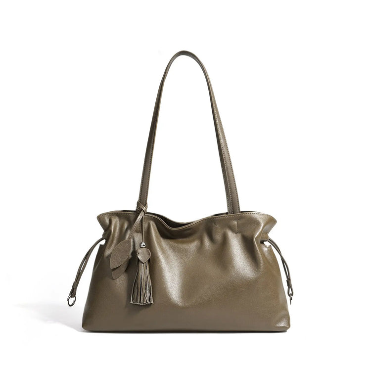Stylish leather Shoulder Bag Nomade Code