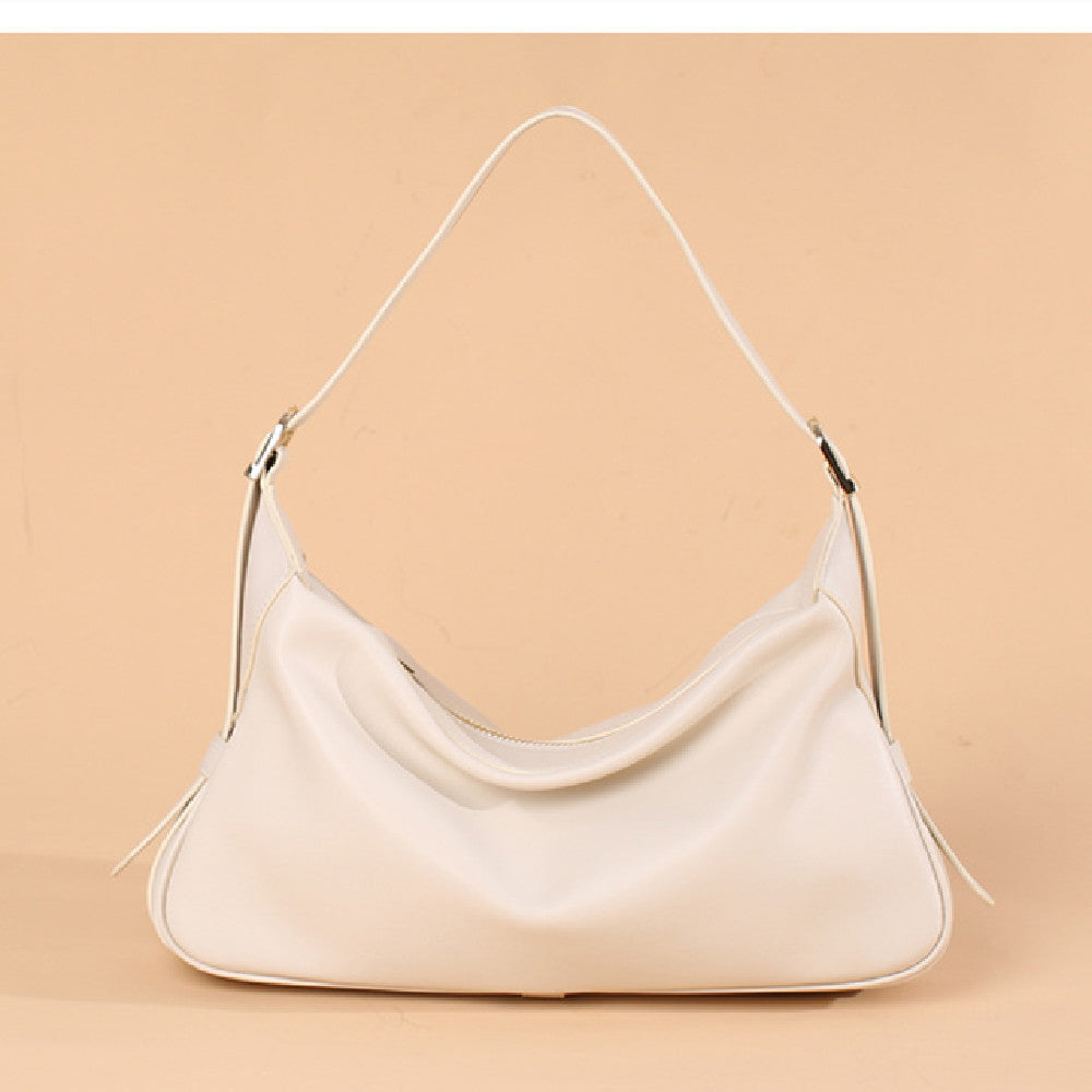 Soft Leather Shoulder Bag - Nomade Code