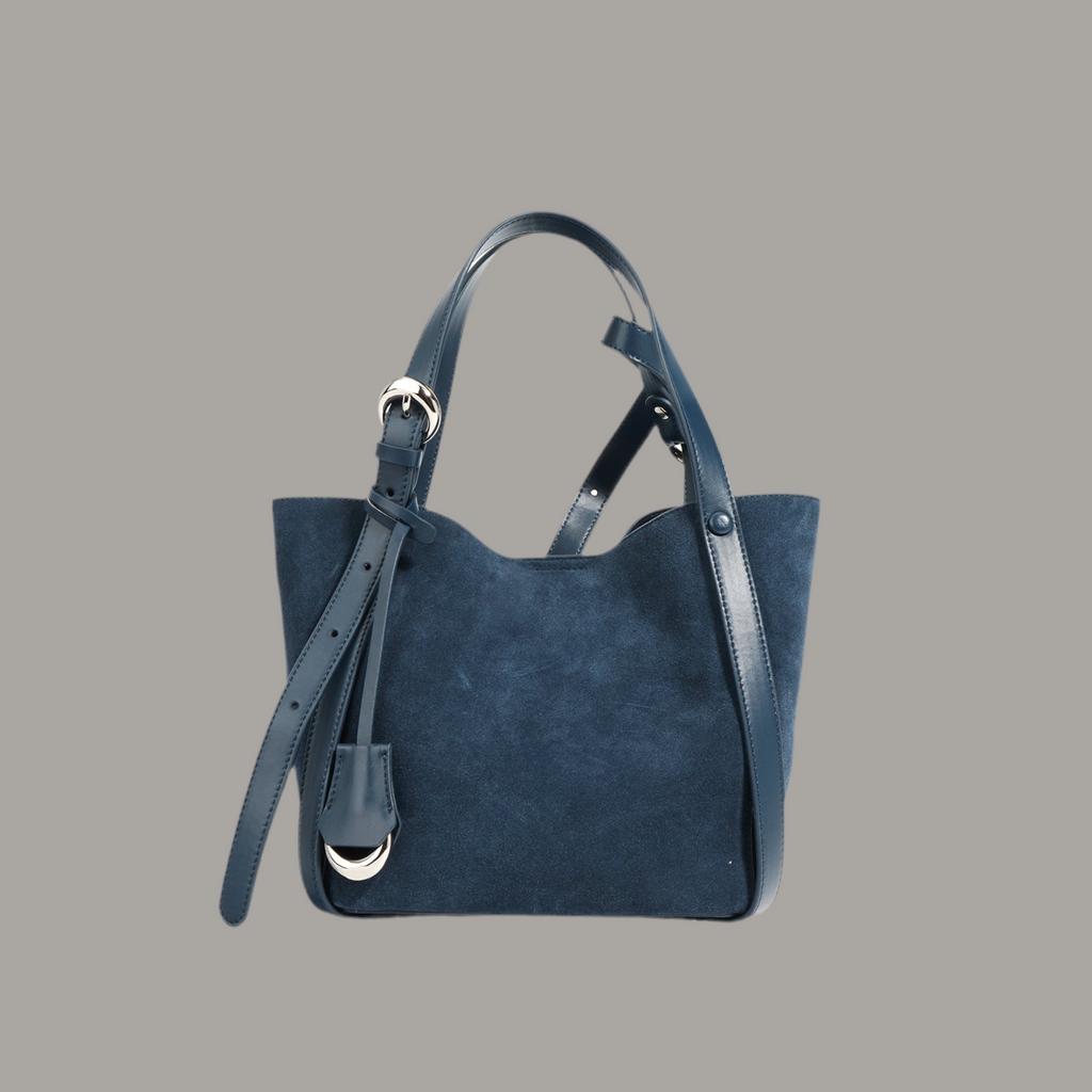 Large Capacity leather bascket Shoulder Bag