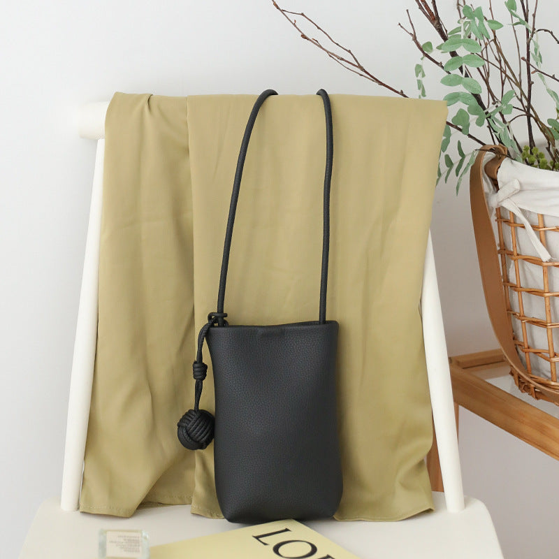 Summer Versatile Soft Leather Phone Crossbody Bag For Women