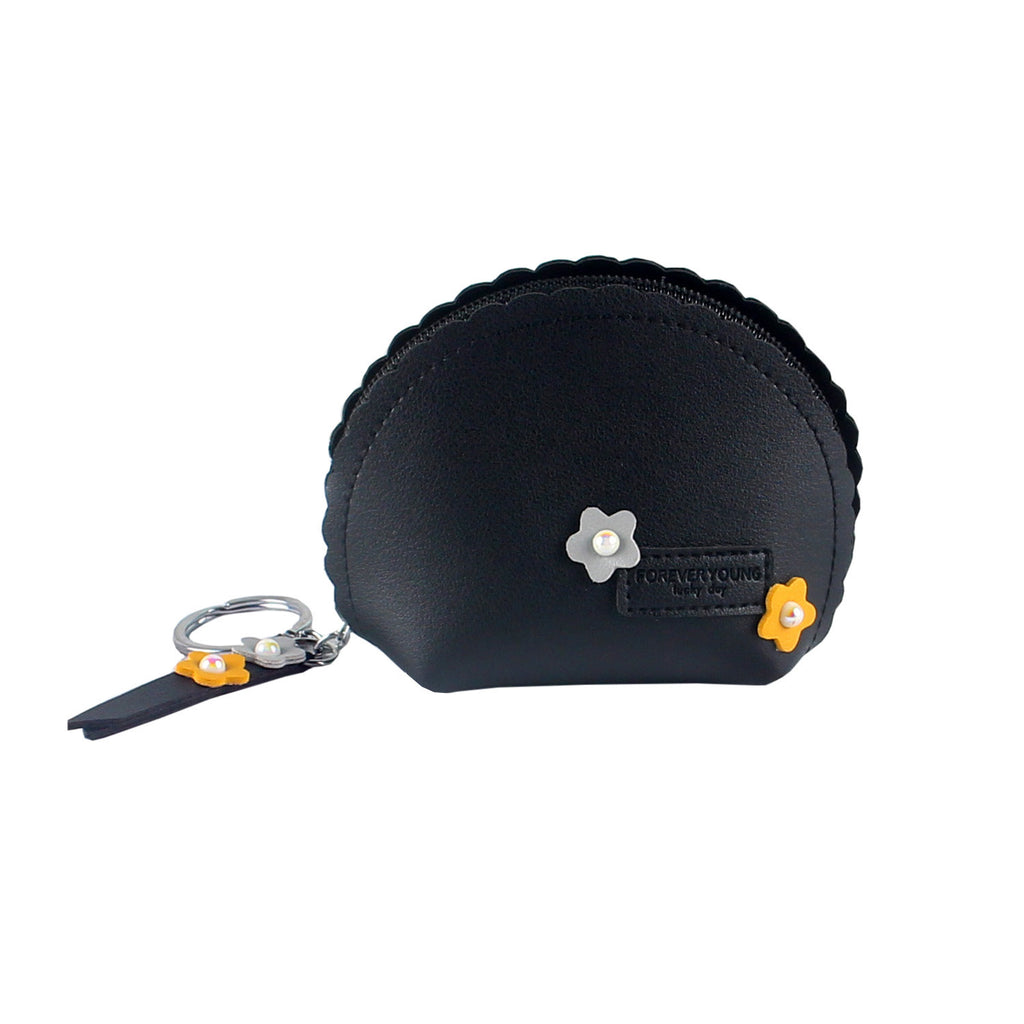 Porte-monnaie pour femme tenant une main