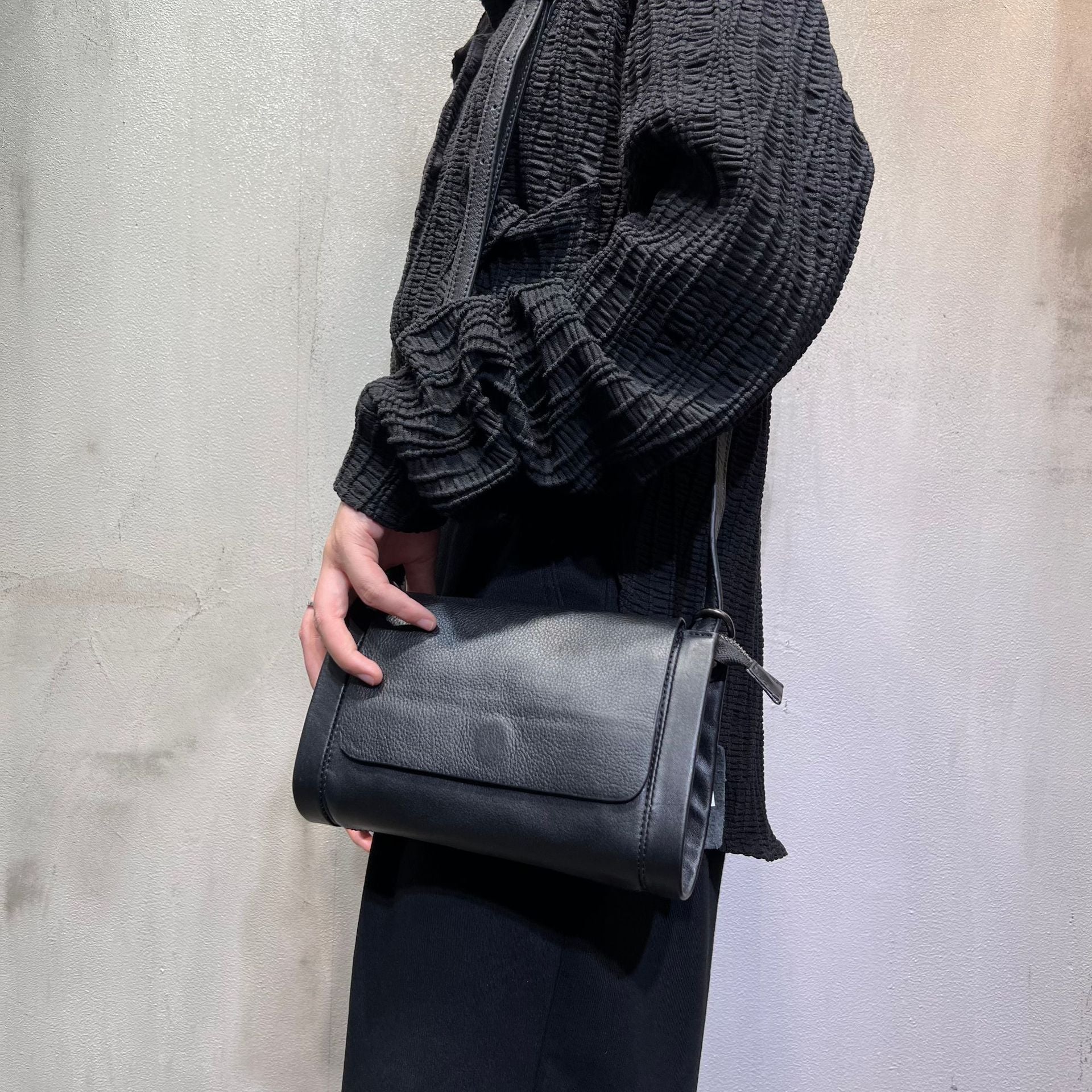 Genuine Leather Crossbody Bag