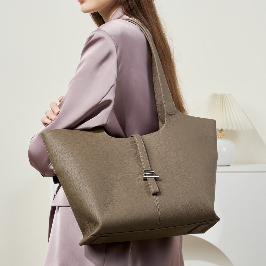 Premium Leather bascket Shoulder Bag