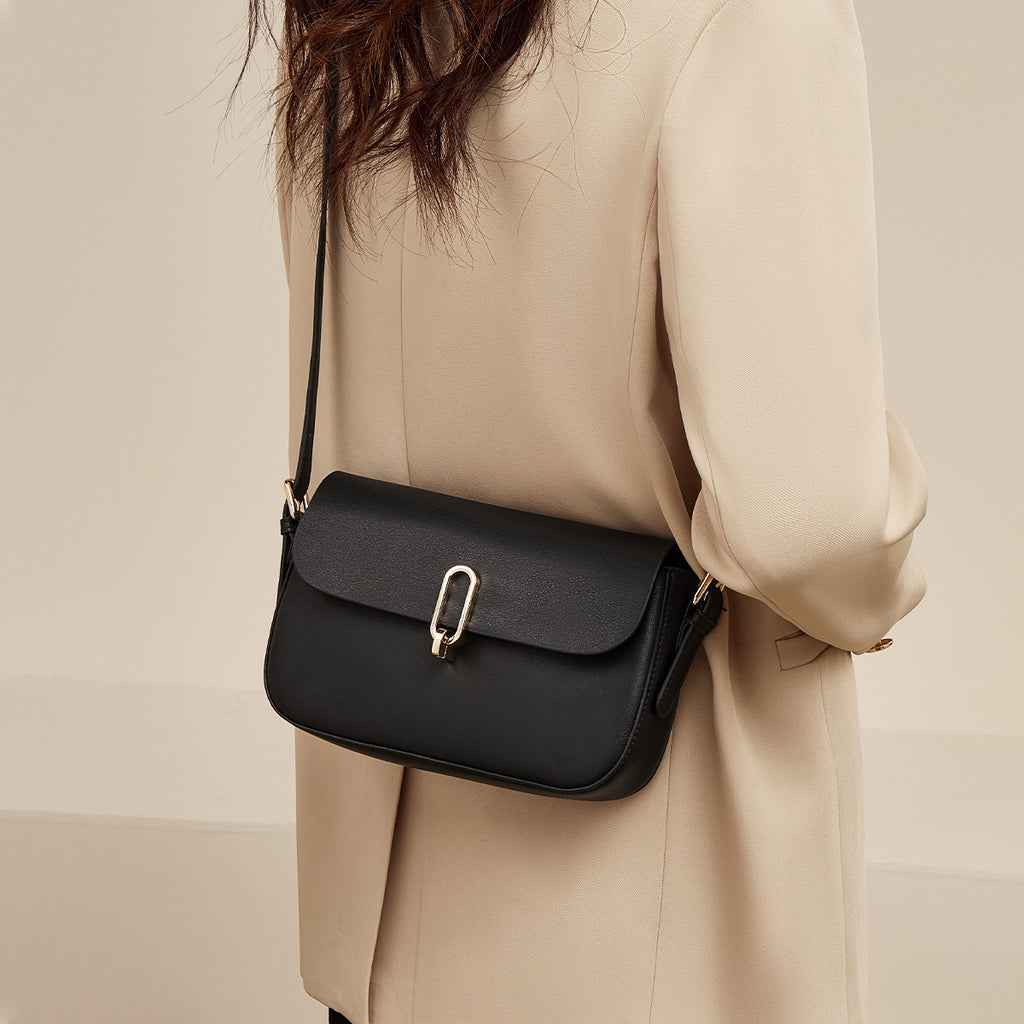 Genuine Leather Shoulder Bag - Nomade Code