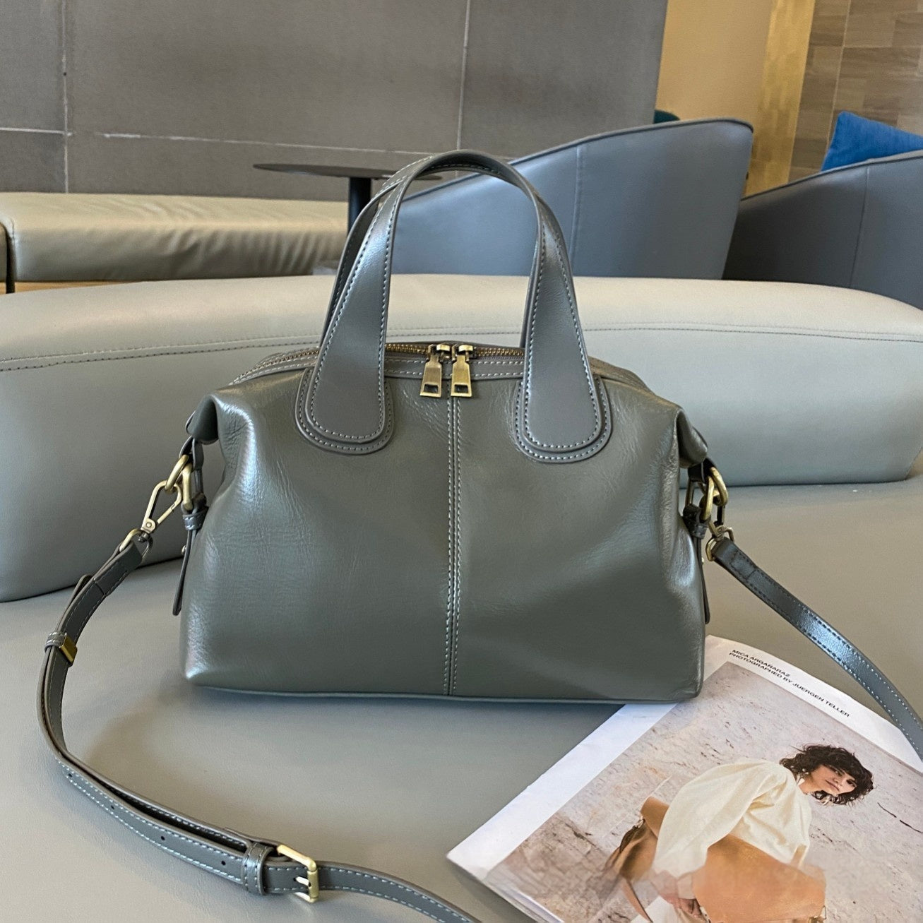 Gradient Color Storage Handbag Advanced Vintage - Nomade Code