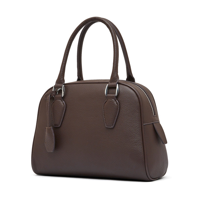Leather Classic handle Bag