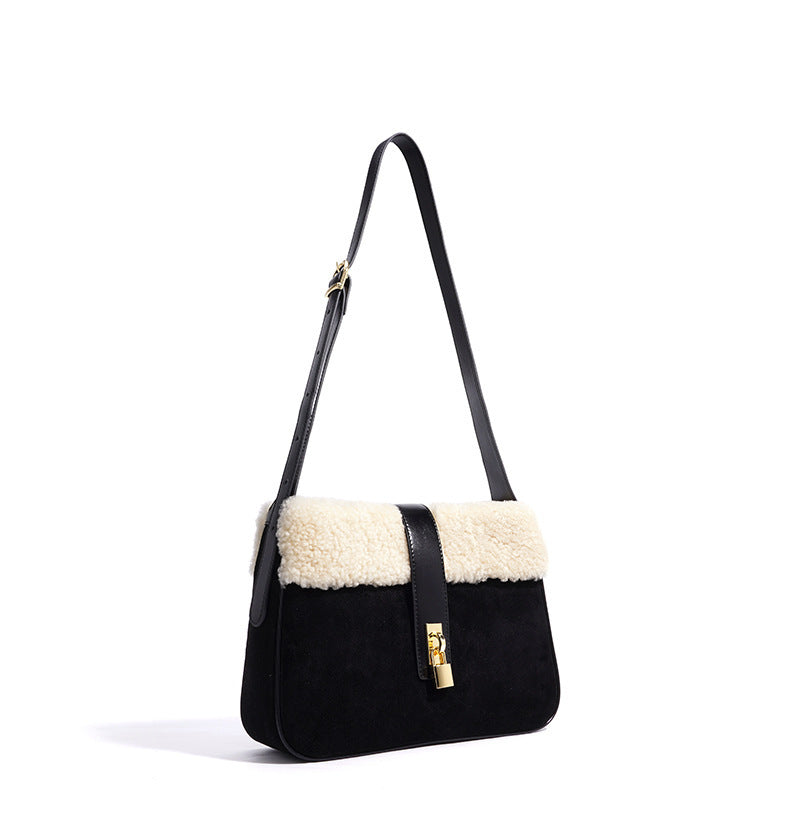 Small size  Leather Shoulder Bag