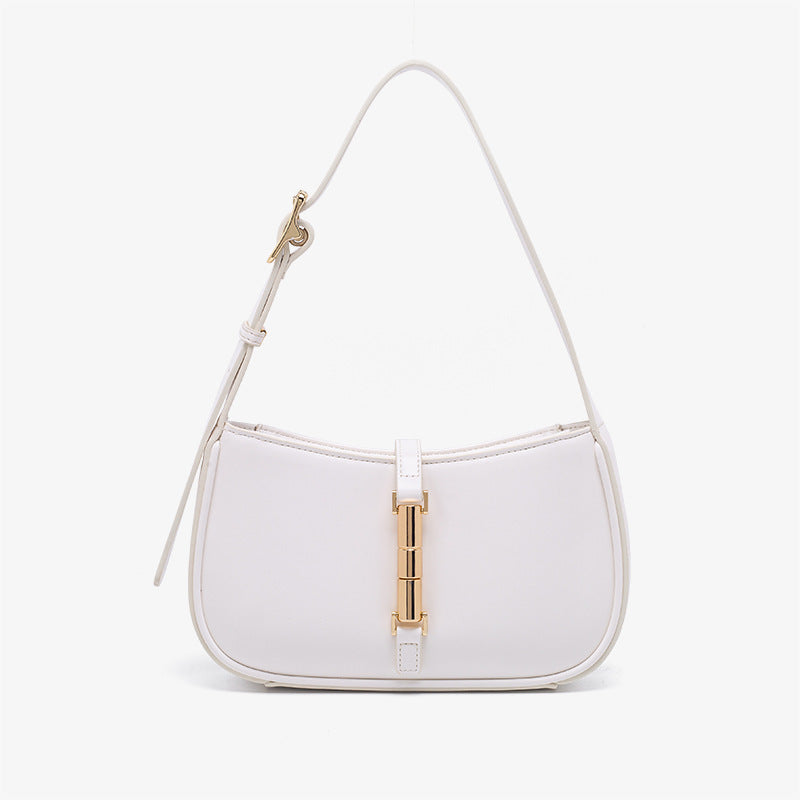 Niche High Sense Underarm Baguette Bag