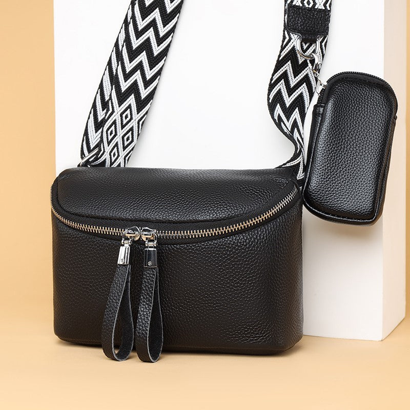 First Layer Cattlehide Leather crossbody Bag For Women