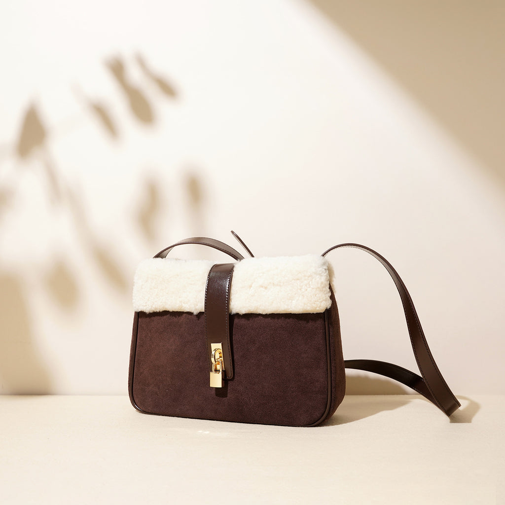 Small size  Leather Shoulder Bag