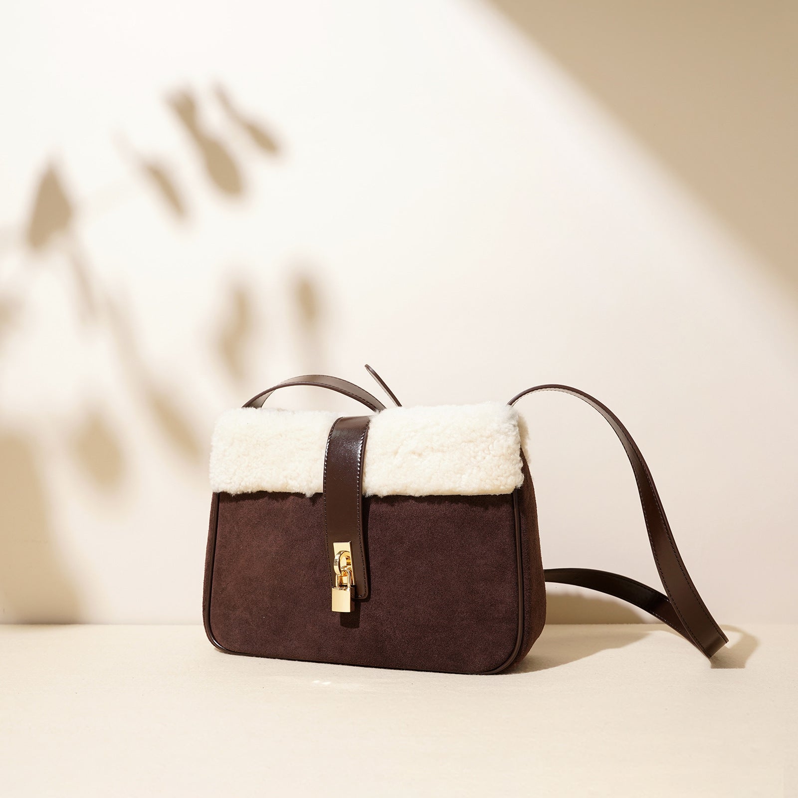 Small size  Leather Shoulder Bag