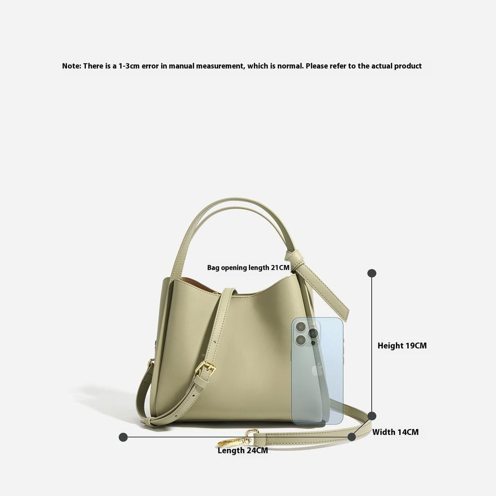 All-matching Genuine Leather Handbags Crossbody Handbag