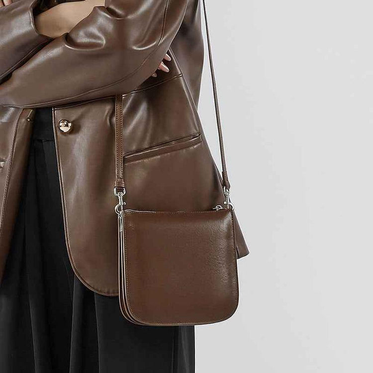 Amal leather crossbody Bag