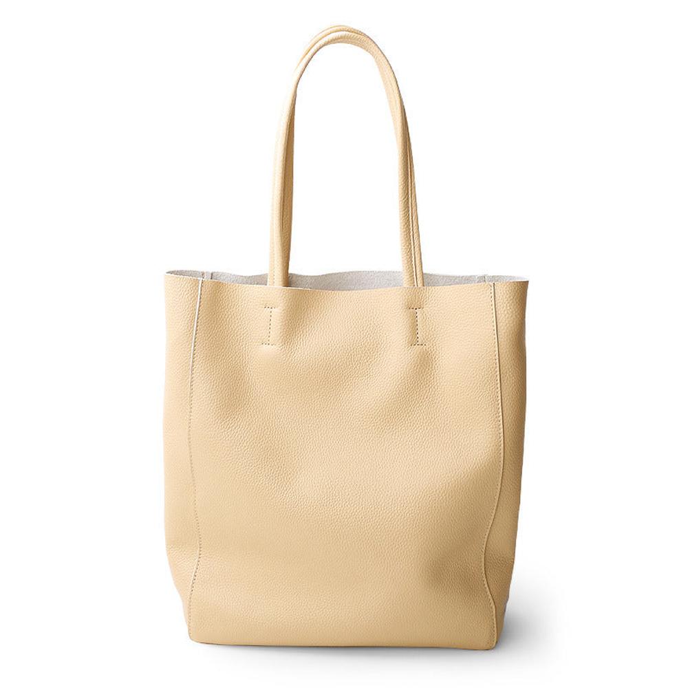 Bahija Simple Leather Tote – Classic, Timeless Elegance