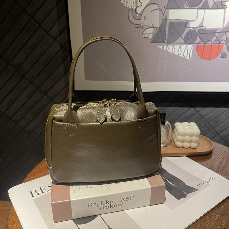 Casual Leather Crossbody