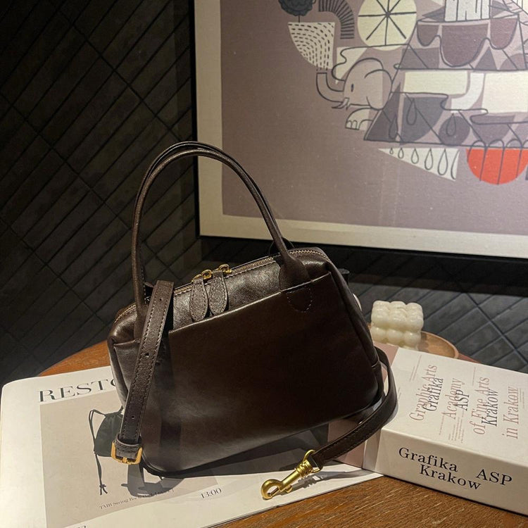 Casual Leather Crossbody