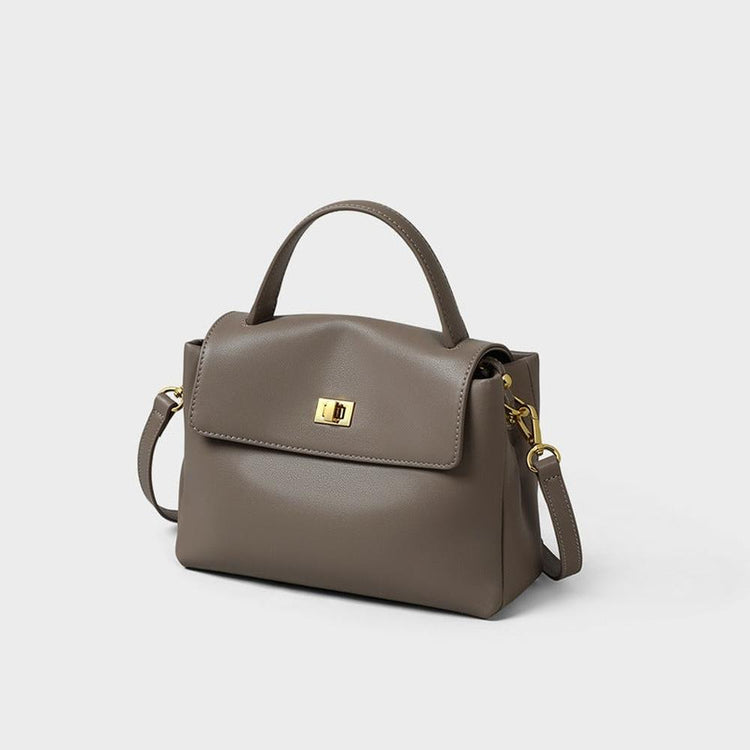 Classic Genuine Leather Handbag – Women’s Style