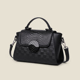 Commuter crocodile pattern Handbag