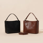 Cowhide Leather Casual All-matching Shoulder Handbag
