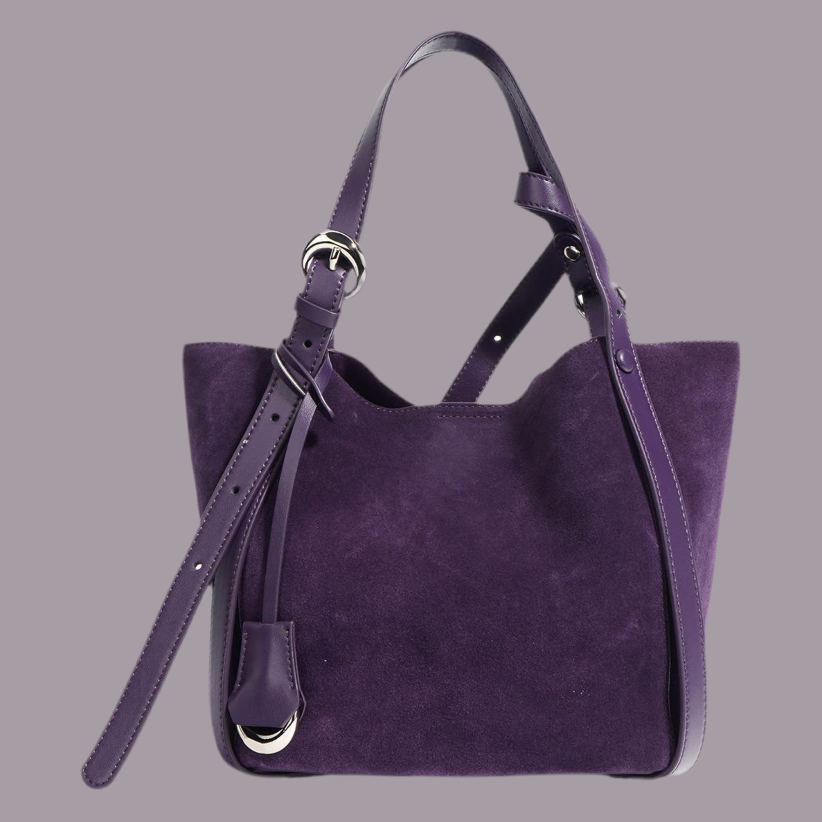 Large Capacity leather bascket Shoulder Bag