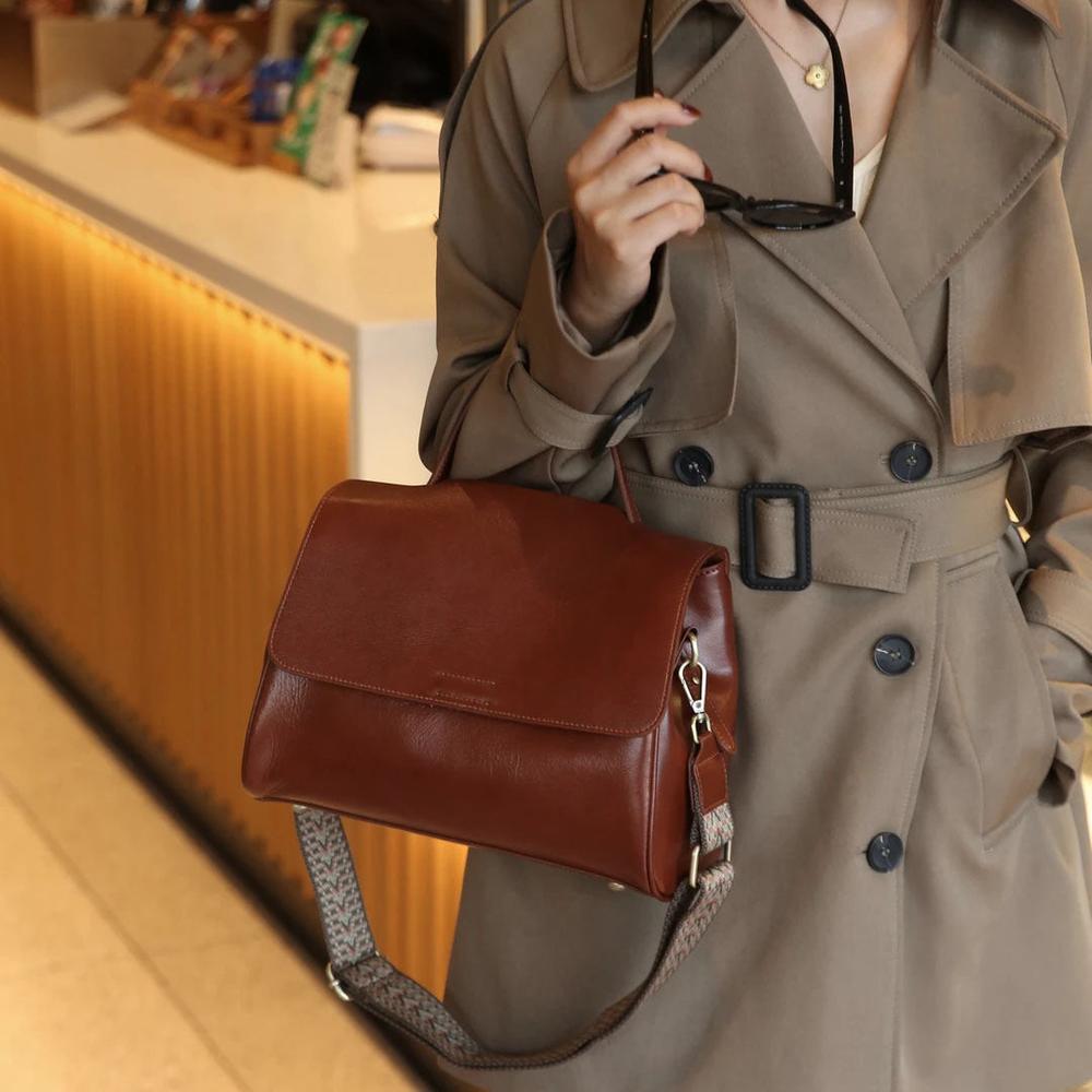 Daily Use Genuine Leather Handbag