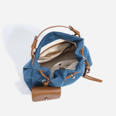 Denim Series Leather Handbag - Stylish and Durable Leather Handbags