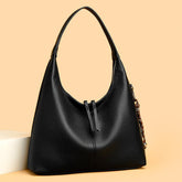 Elegant All-Match Leather Shoulder Bag