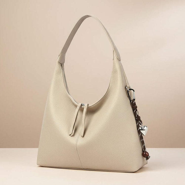 Elegant All-Match Leather Shoulder Bag