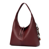 Elegant All-Match Leather Shoulder Bag