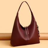 Elegant All-Match Leather Shoulder Bag