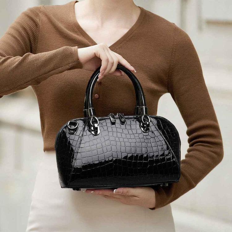 Fashion All-matching Cowhide Handbag