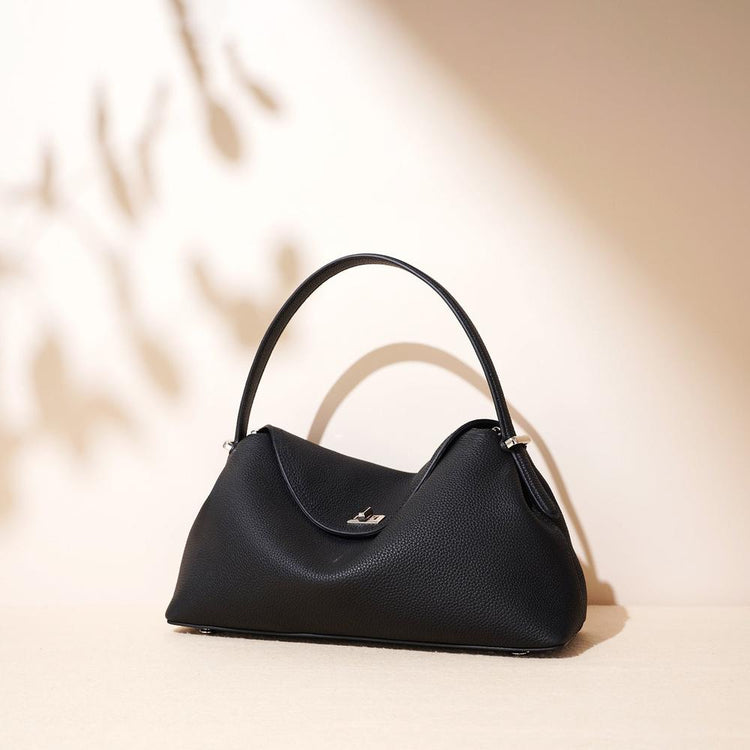Fashionable All-match Leather Handbag