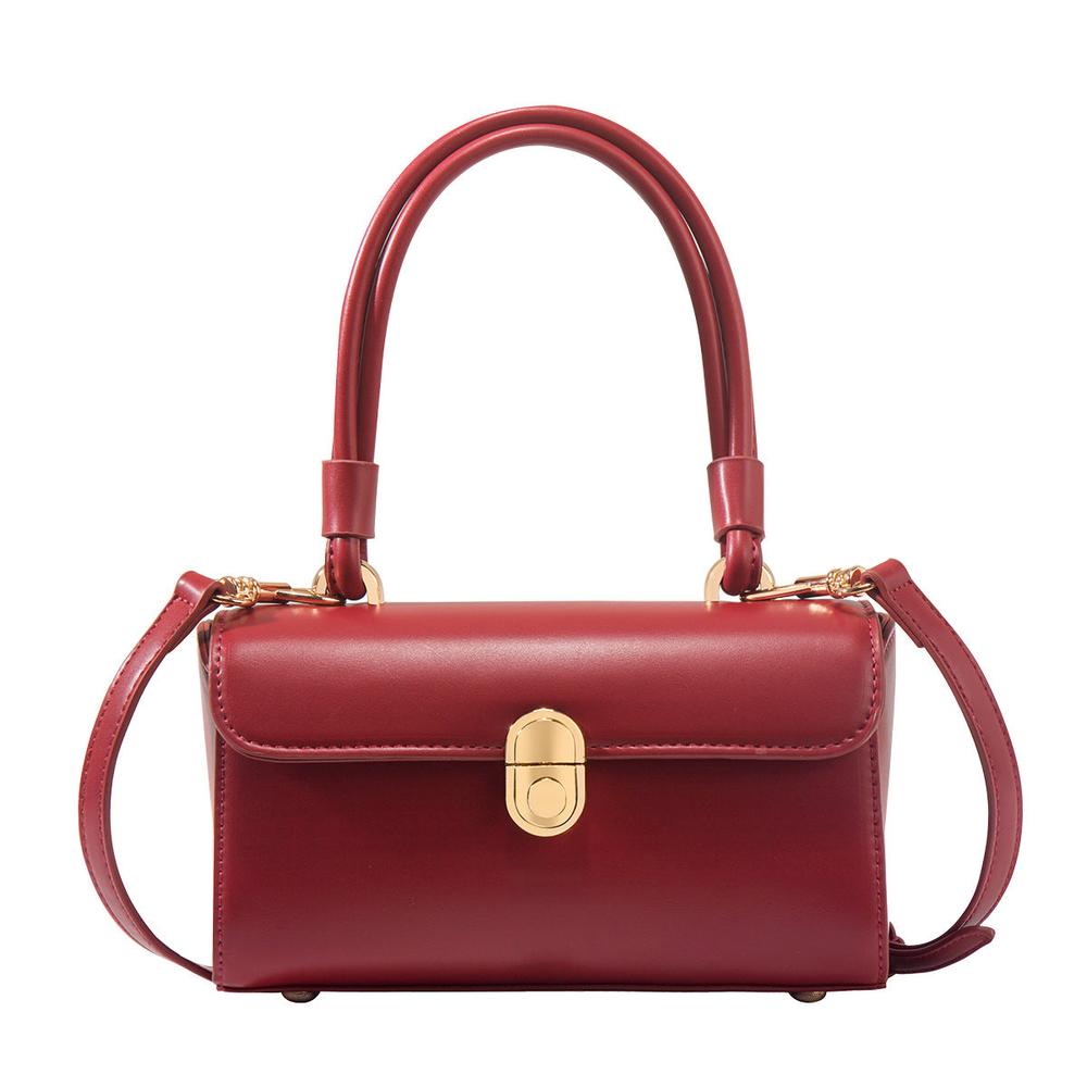 Fashionable Red Retro Handbag