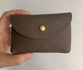 First Layer Cattlehide Leather Fashion Hidden Hook Coin Pocket