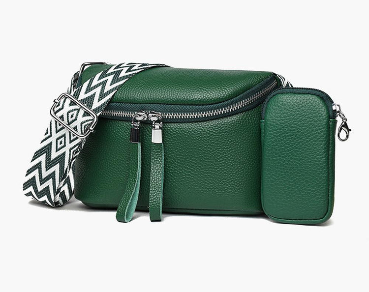 First Layer Cattlehide Leather crossbody Bag For Women