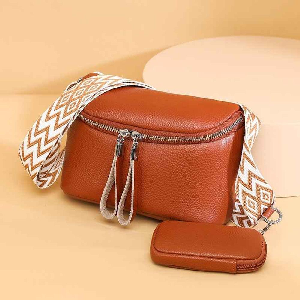 First Layer Cattlehide Leather crossbody Bag For Women