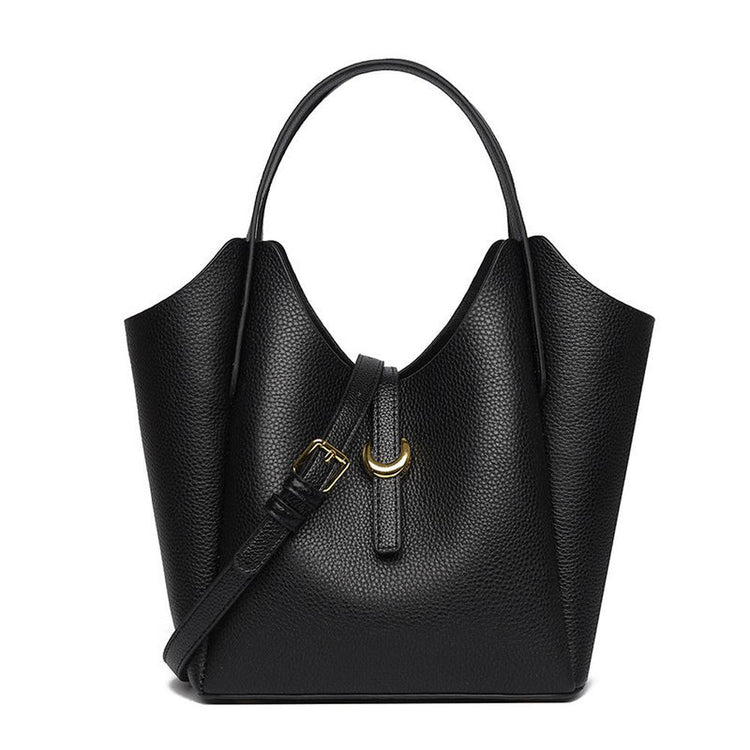 Genuine Leather Bucket Handbag - Stylish Leather Handbags for Every Occasion