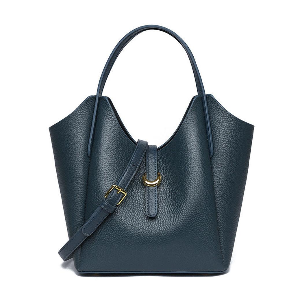Genuine Leather Bucket Handbag - Stylish Leather Handbags for Every Occasion