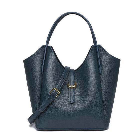 Genuine Leather Bucket Handbag - Stylish Leather Handbags for Every Occasion