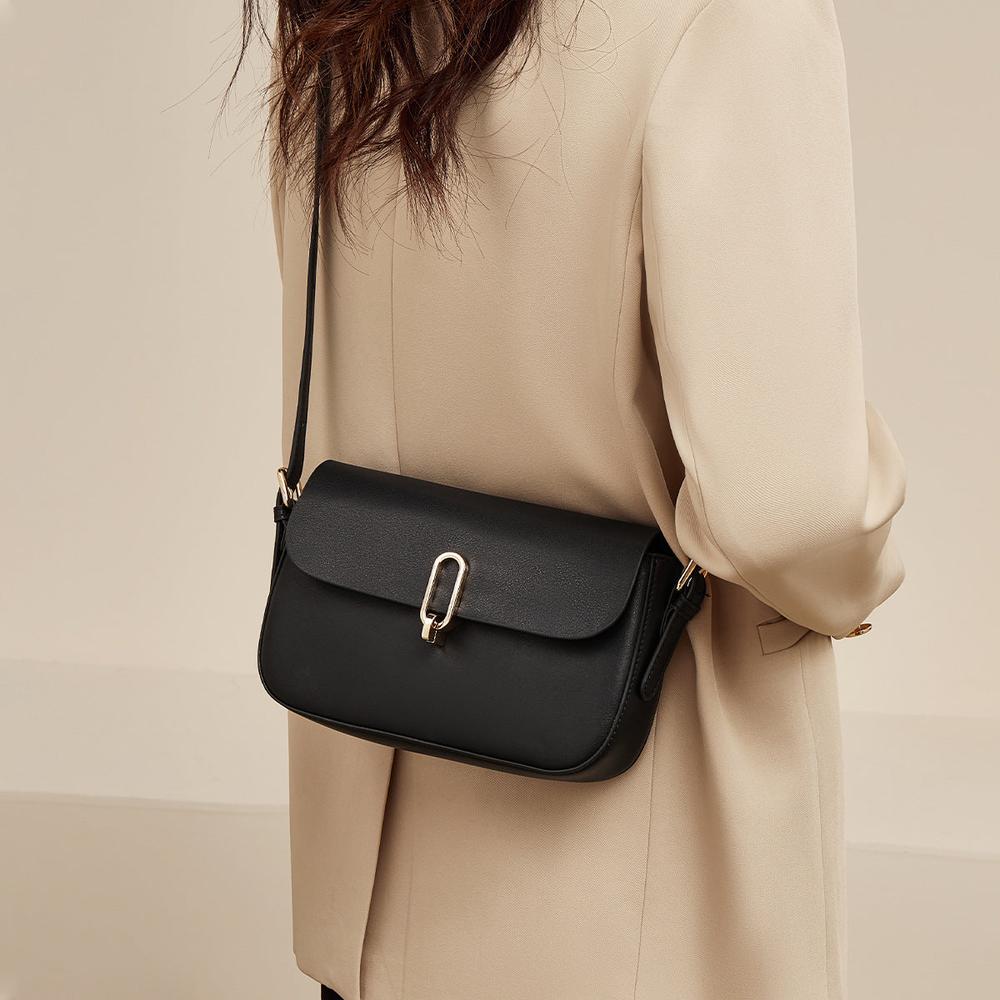 Genuine Leather Crossbody Bag