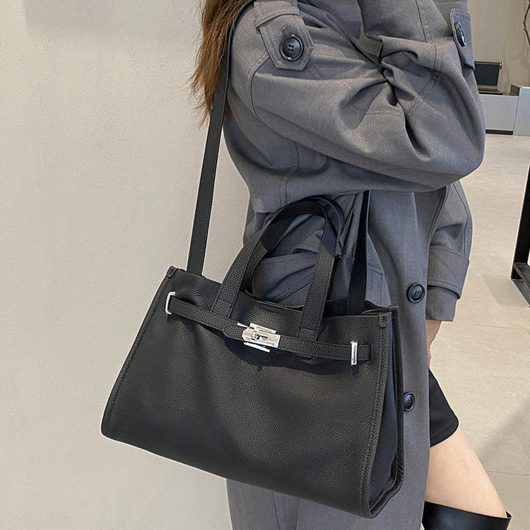 Genuine Leather Large Capacity Handbag